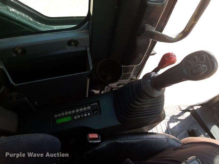 image for item NU9828 2012 Komatsu PC88MR-8 HD mini excavator