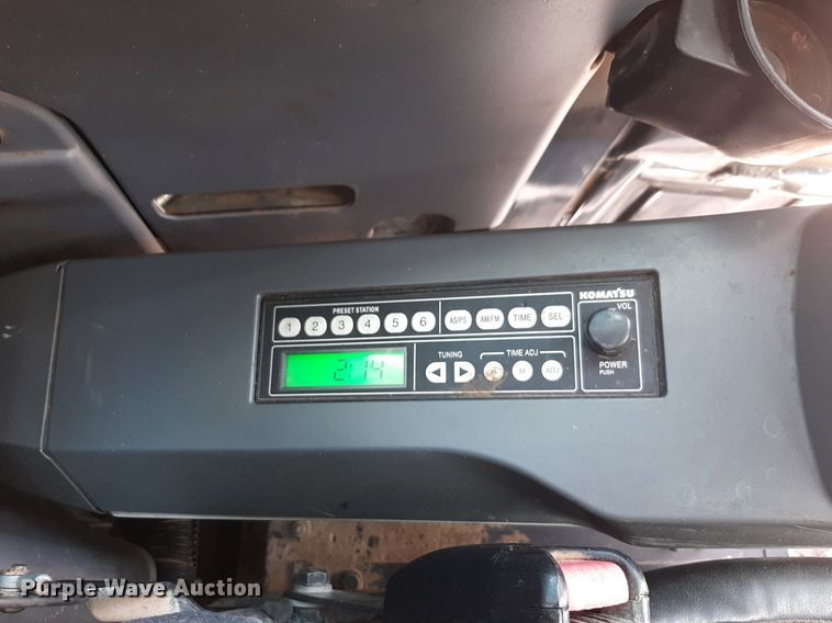 image for item NU9828 2012 Komatsu PC88MR-8 HD mini excavator