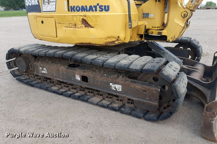 image for item NU9828 2012 Komatsu PC88MR-8 HD mini excavator