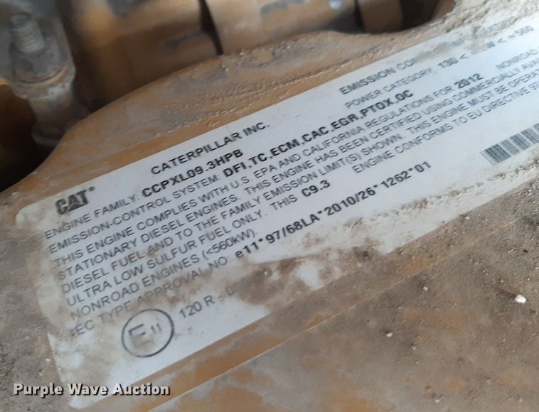 image for item NU9831 2012 Caterpillar 140M2 motor grader