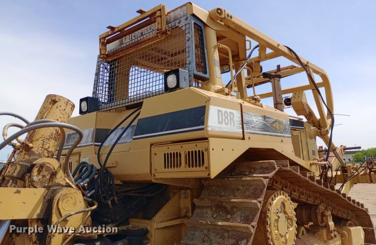 image for item NU9841 1999 Caterpillar D8R cable plow