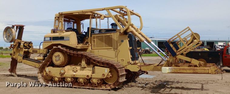 image for item NU9842 2001 Caterpillar D8R cable plow