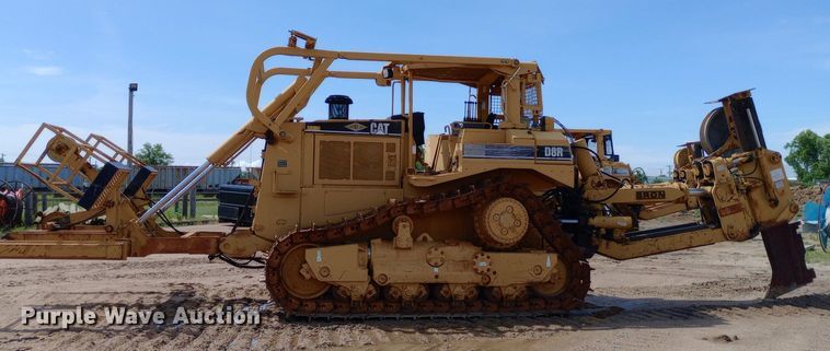 image for item NU9842 2001 Caterpillar D8R cable plow