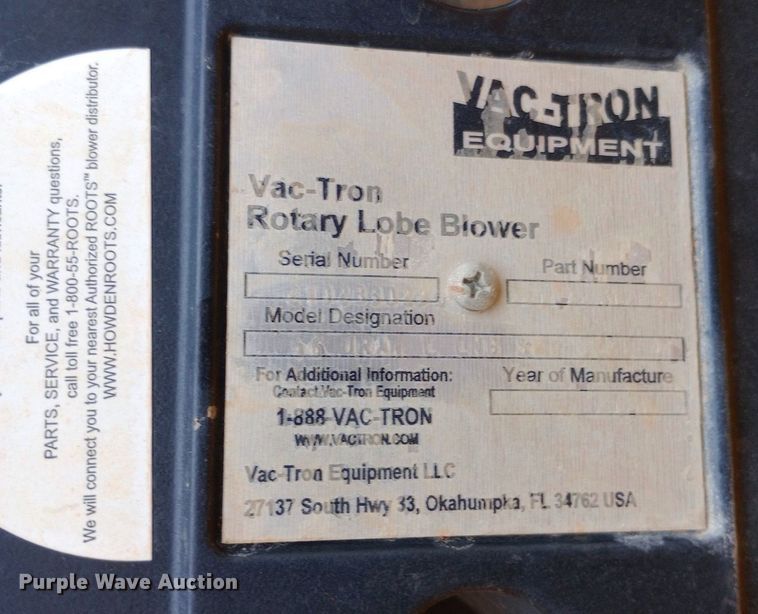 image for item NU9844 1999 Vac-tron PMD-800GT vacuum excavator