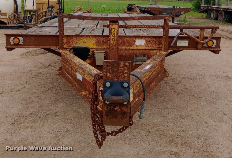 image for item NU9847 1992 CZ Engineering  equipment trailer