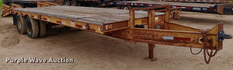 image for item NU9847 1992 CZ Engineering  equipment trailer