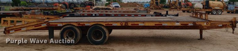 image for item NU9847 1992 CZ Engineering  equipment trailer