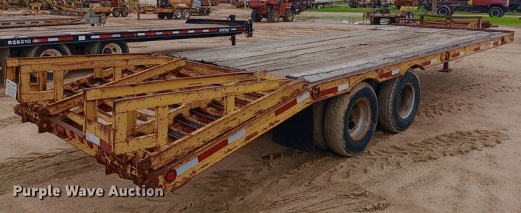 image for item NU9847 1992 CZ Engineering  equipment trailer