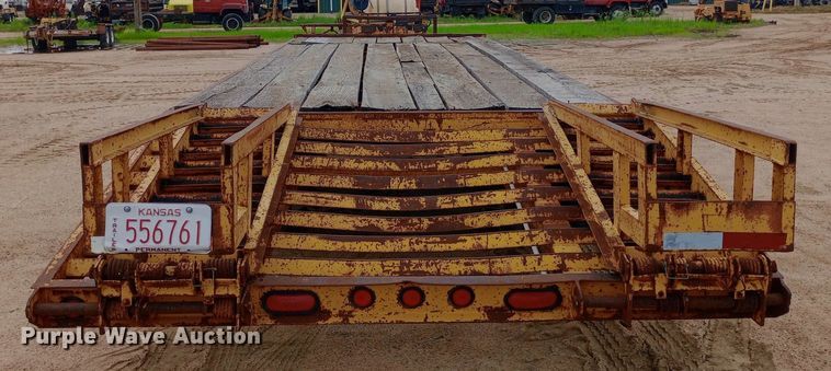 image for item NU9847 1992 CZ Engineering  equipment trailer