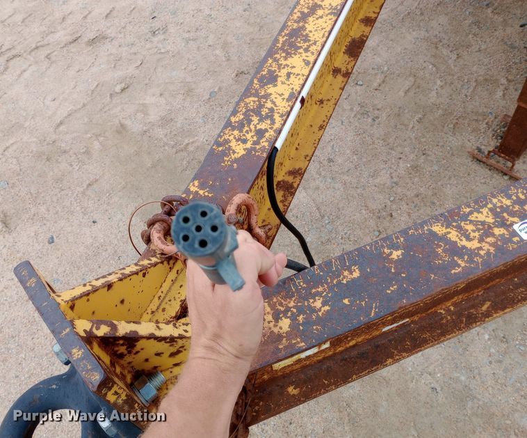 image for item NU9847 1992 CZ Engineering  equipment trailer