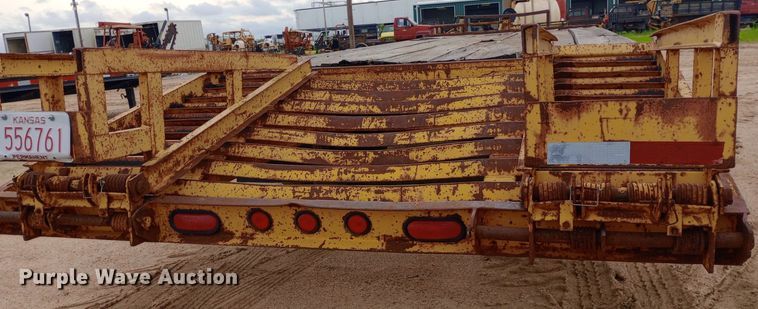 image for item NU9847 1992 CZ Engineering  equipment trailer