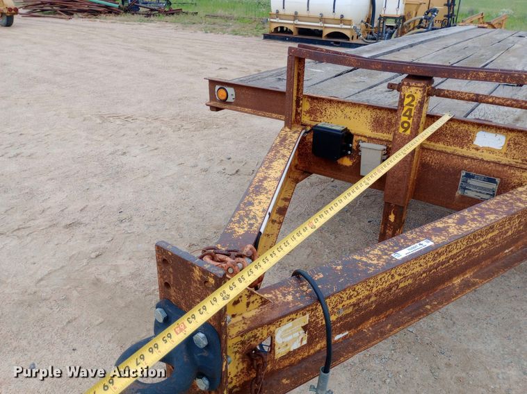 image for item NU9847 1992 CZ Engineering  equipment trailer