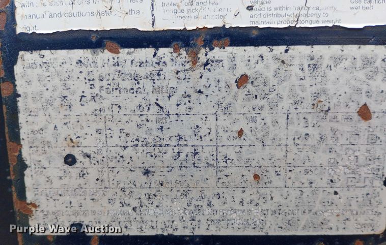 image for item NU9849 2005 Redi Haul equipment trailer