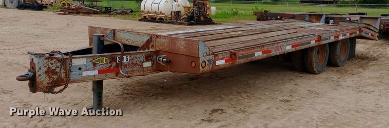 image for item NU9851 1998 Interstate 18DT equipment trailer