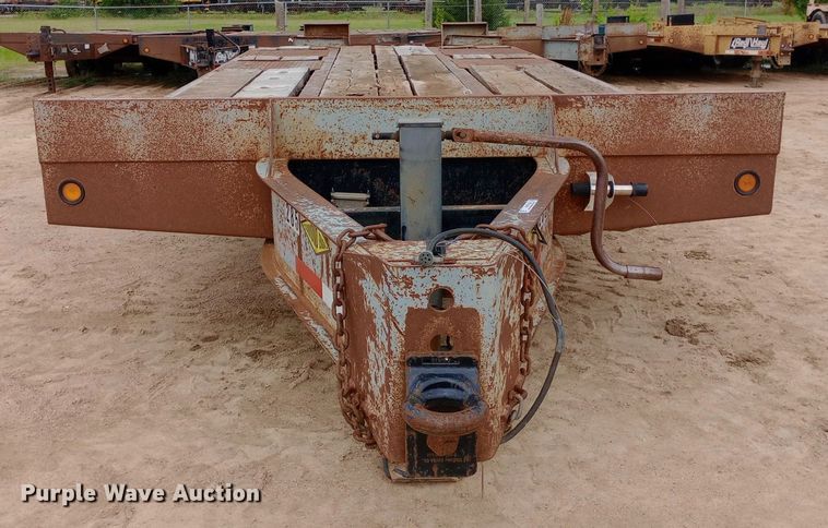 image for item NU9851 1998 Interstate 18DT equipment trailer