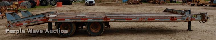 image for item NU9851 1998 Interstate 18DT equipment trailer
