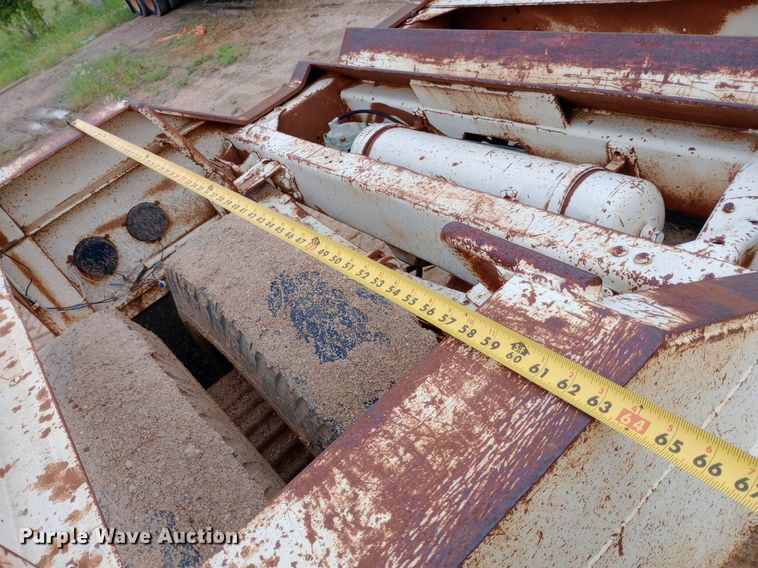 image for item NU9856 1939 Shop built pole trailer