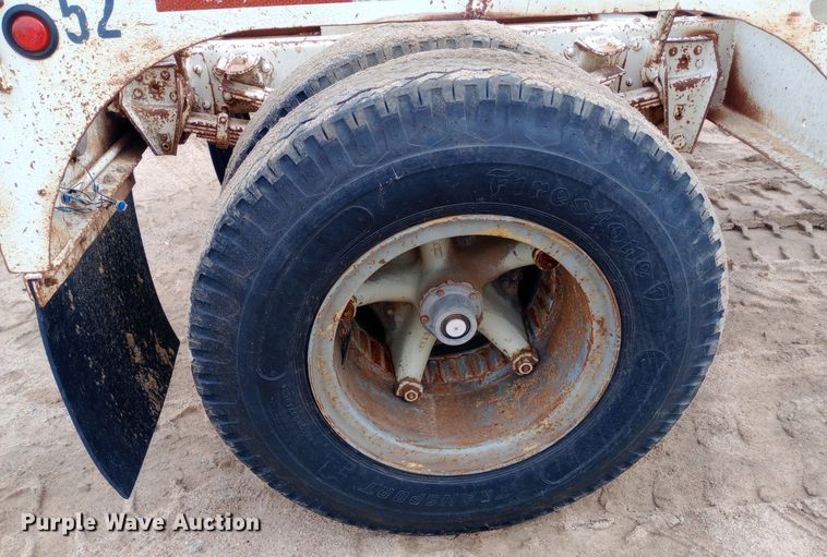 image for item NU9856 1939 Shop built pole trailer