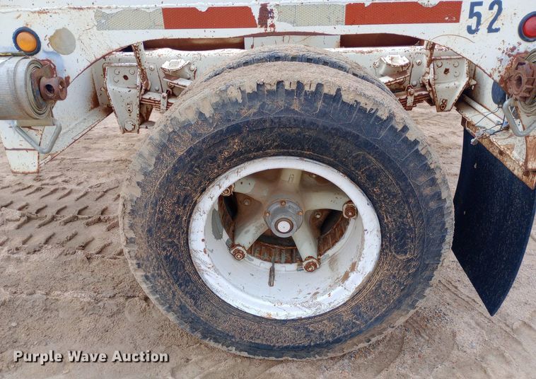 image for item NU9856 1939 Shop built pole trailer