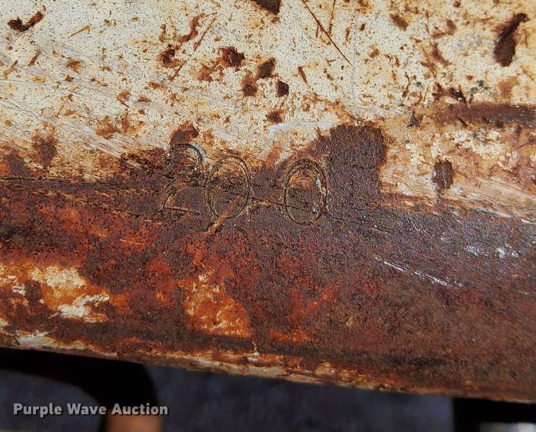 image for item NU9856 1939 Shop built pole trailer