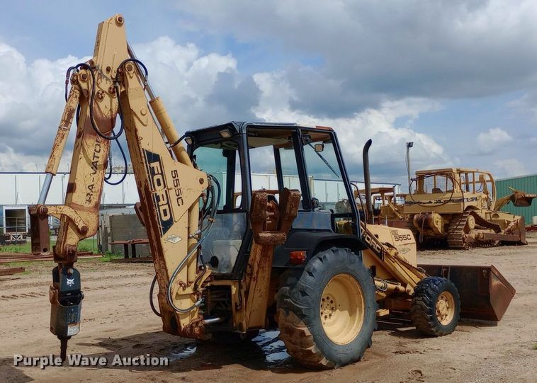 image for item NU9865 Ford 555C backhoe