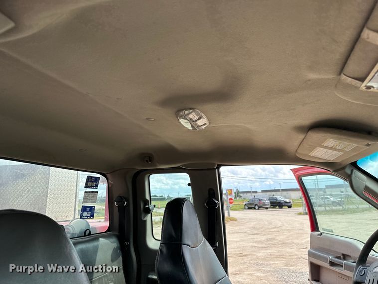 image for item NU9866 2009 Ford F550 Super Duty XL SuperCab bucket truck 