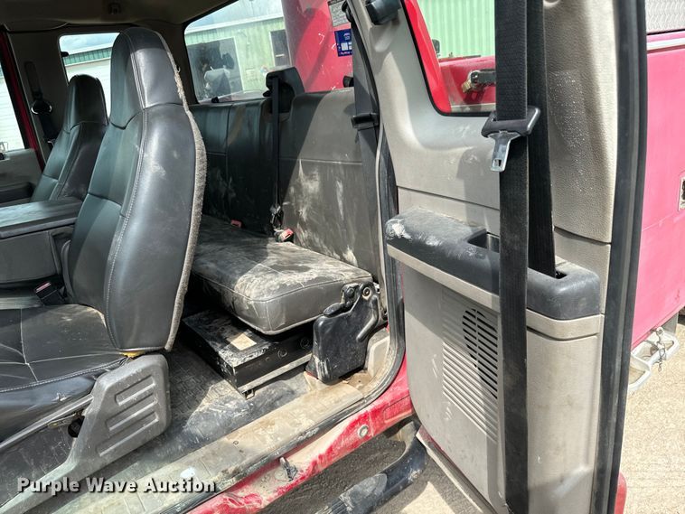 image for item NU9866 2009 Ford F550 Super Duty XL SuperCab bucket truck 