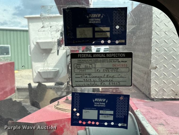 image for item NU9866 2009 Ford F550 Super Duty XL SuperCab bucket truck 