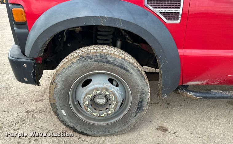 image for item NU9866 2009 Ford F550 Super Duty XL SuperCab bucket truck 