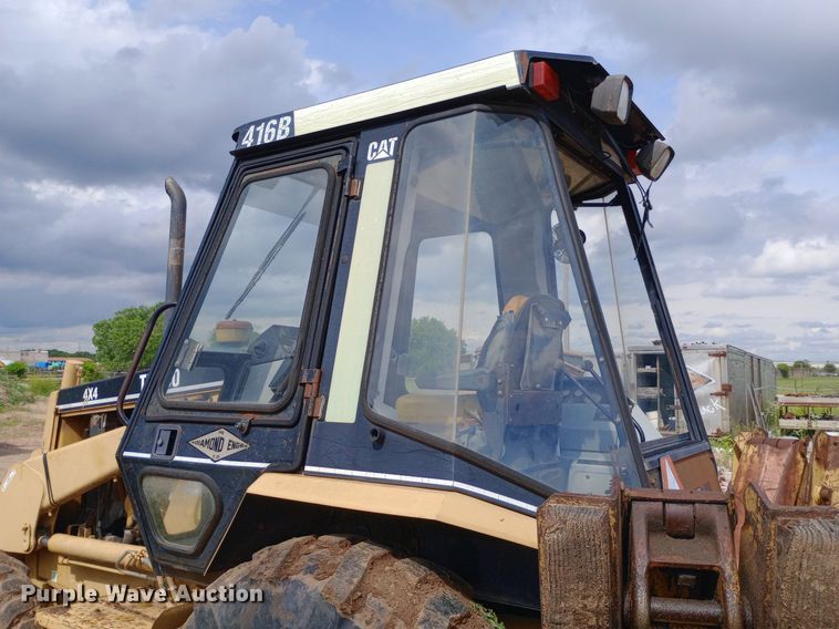 image for item NU9867 1994 Caterpillar  416B backhoe