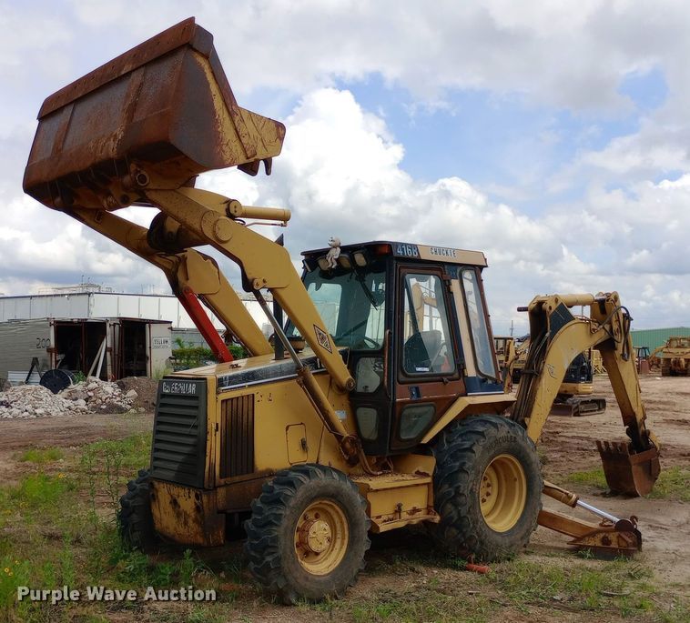 image for item NU9869 1995 Caterpillar  416B backhoe