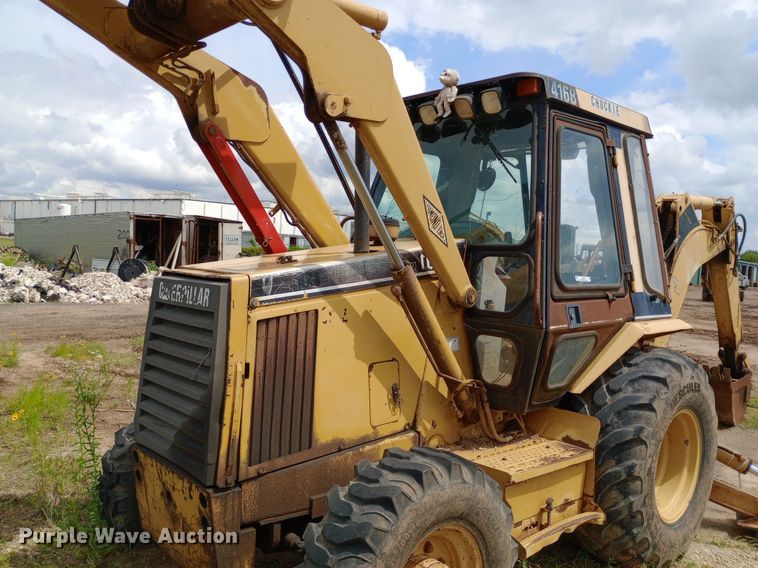 image for item NU9869 1995 Caterpillar  416B backhoe