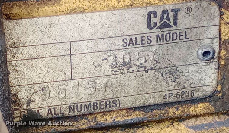 image for item NU9869 1995 Caterpillar  416B backhoe