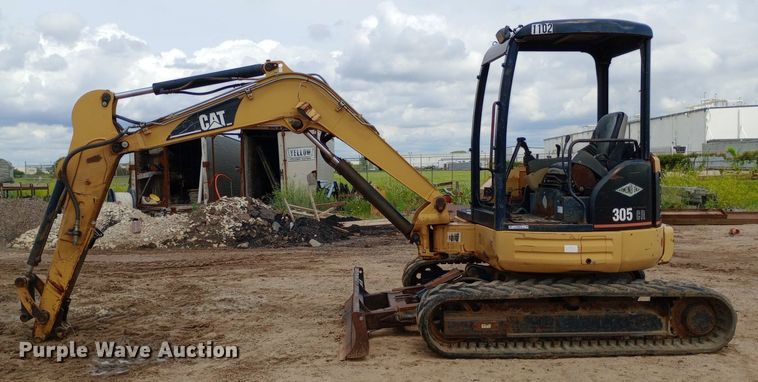 image for item NU9870 2004 Caterpillar  305C CR mini excavator