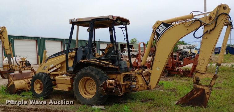image for item NU9876 1996 Caterpillar  416C backhoe