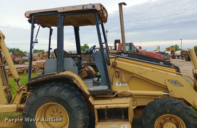 image for item NU9876 1996 Caterpillar  416C backhoe