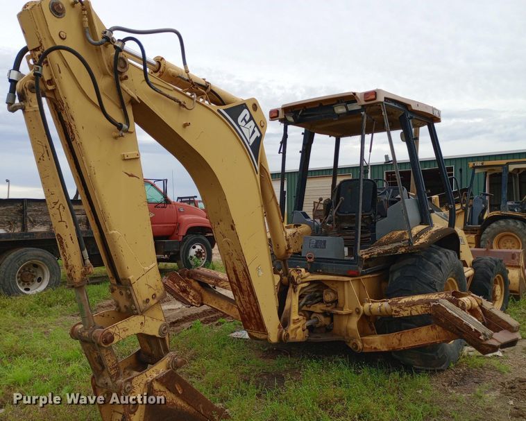 image for item NU9876 1996 Caterpillar  416C backhoe