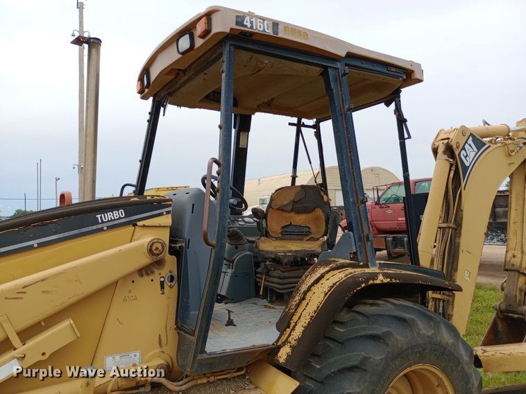 image for item NU9876 1996 Caterpillar  416C backhoe