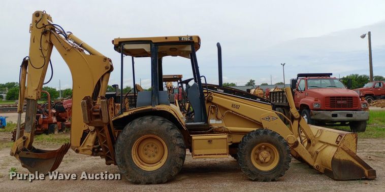 image for item NU9877 1998 Caterpillar  416C backhoe