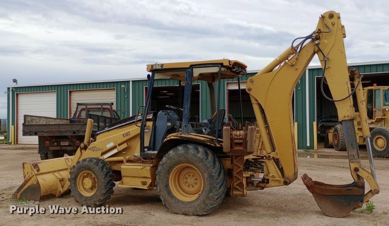 image for item NU9877 1998 Caterpillar  416C backhoe