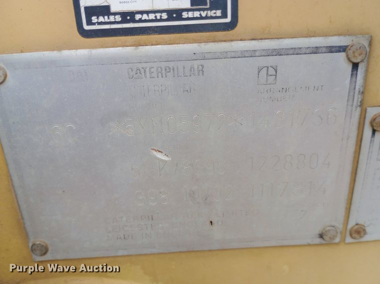 image for item NU9877 1998 Caterpillar  416C backhoe