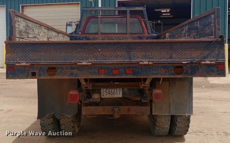 image for item NU9878 1990 GMC Topkick C6500 dump truck