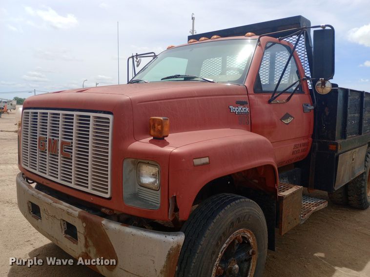 image for item NU9878 1990 GMC Topkick C6500 dump truck