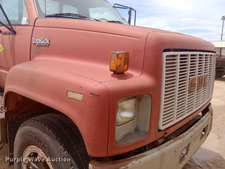 image for item NU9878 1990 GMC Topkick C6500 dump truck