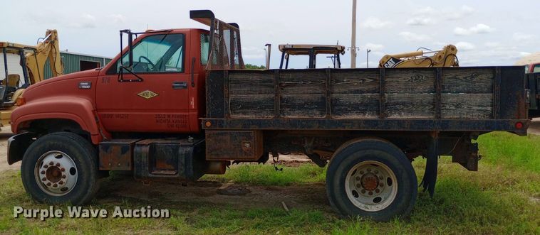 image for item NU9879 1997 GMC C7500 dump truck