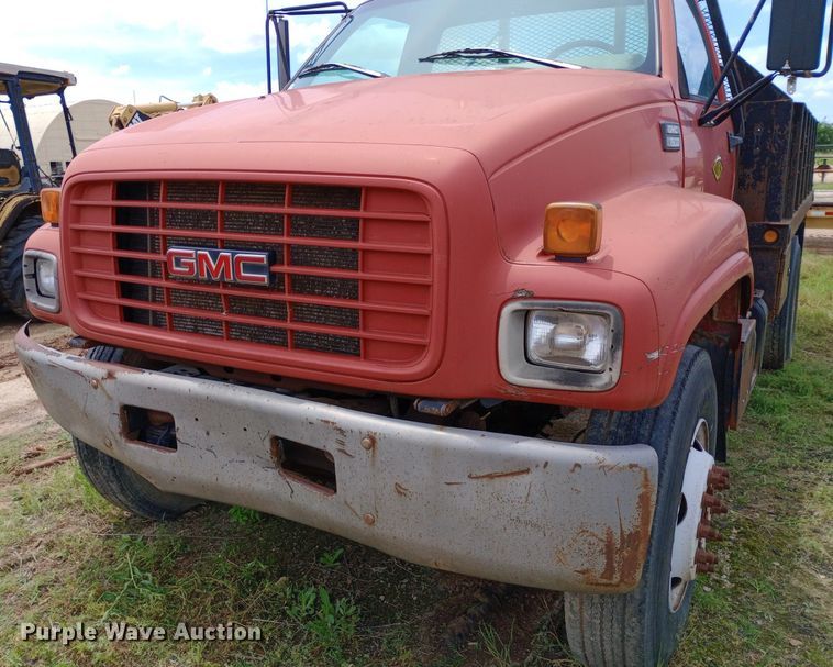 image for item NU9879 1997 GMC C7500 dump truck