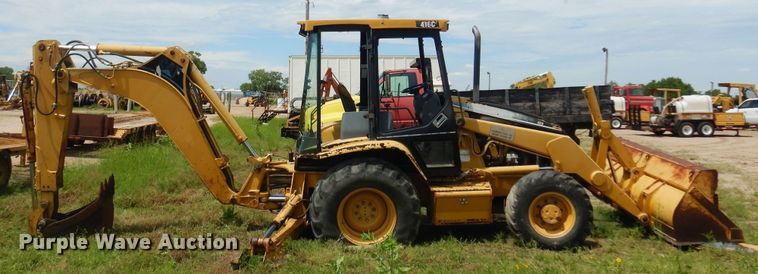 image for item NU9881 1996 Caterpillar  416C backhoe
