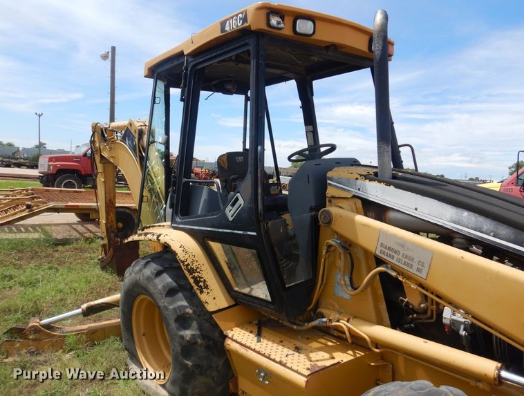 image for item NU9881 1996 Caterpillar  416C backhoe