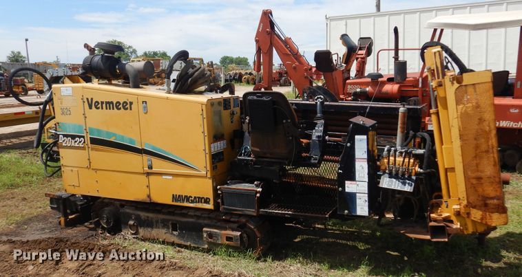 image for item NU9886 2008 Vermeer D20X22 directional boring unit