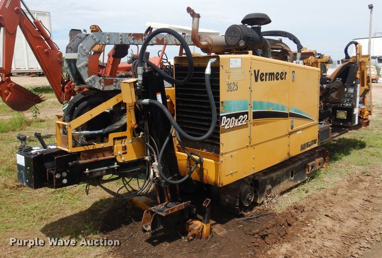 image for item NU9886 2008 Vermeer D20X22 directional boring unit